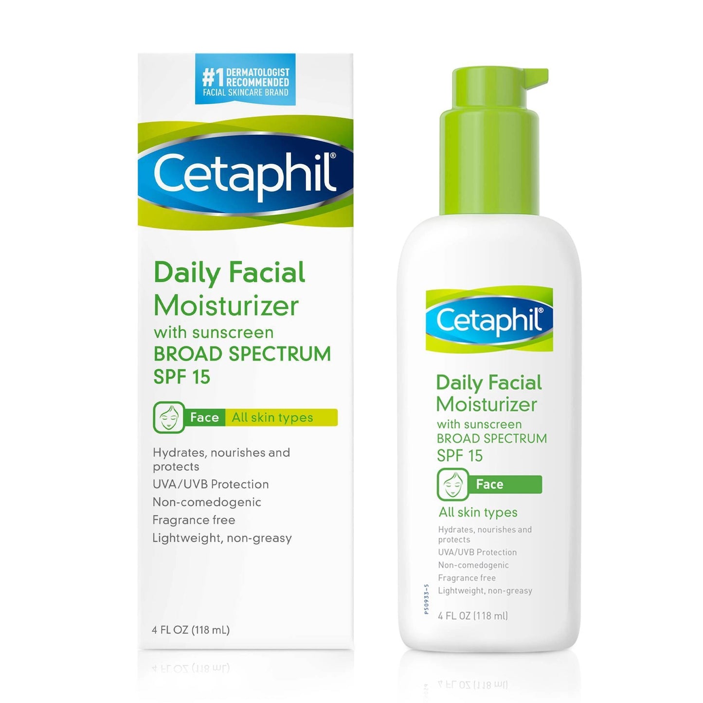 Cetaphil Daily Facial Moisturizer With SPF 15 Sunscreen 4 fl oz (118 ml)