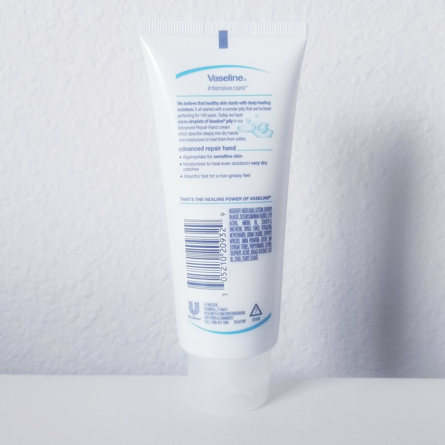 Vaseline Intensive Care Advanced Repair Hand Cream, 3 FL OZ (88.5 mL)