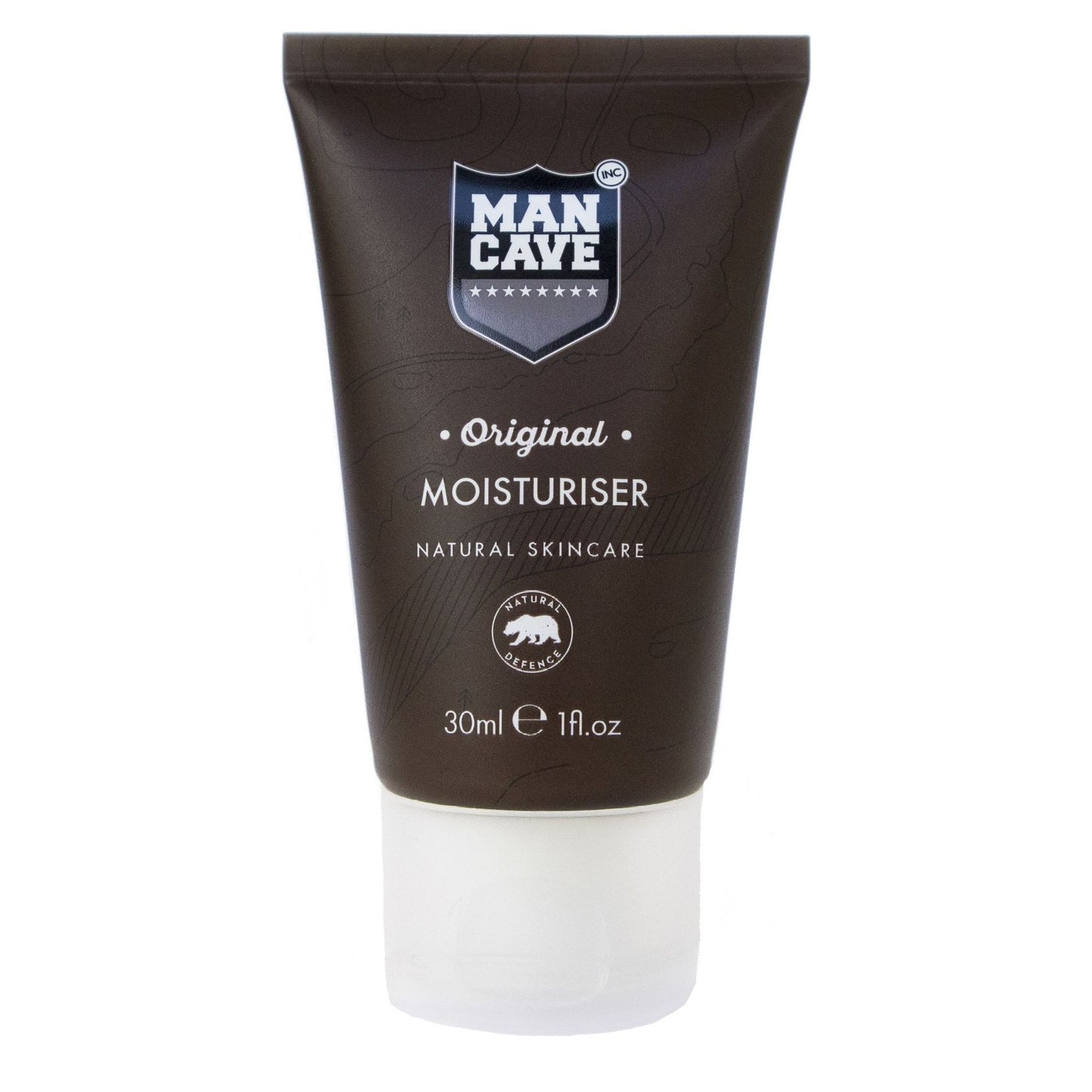 Mancave Original Facial Moisturizer, 30 ml - Travel Size - Hydrating Face Lotion