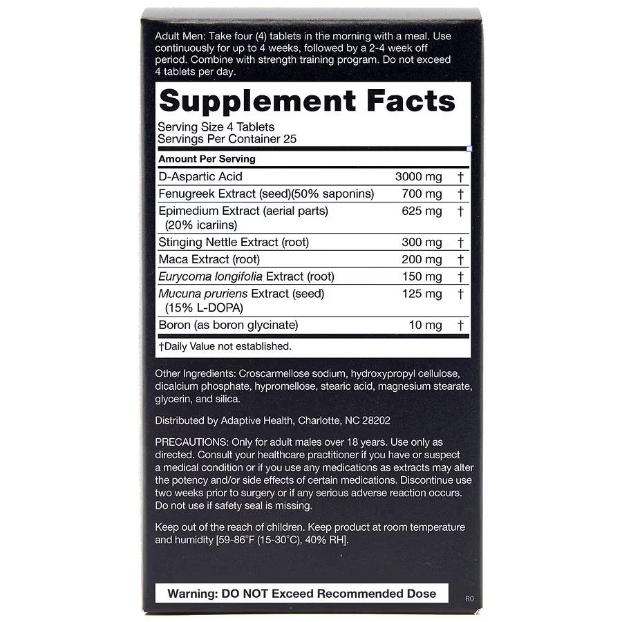 Nugenix Ultimate Advanced Free Testosterone Complex, 100 Tablets