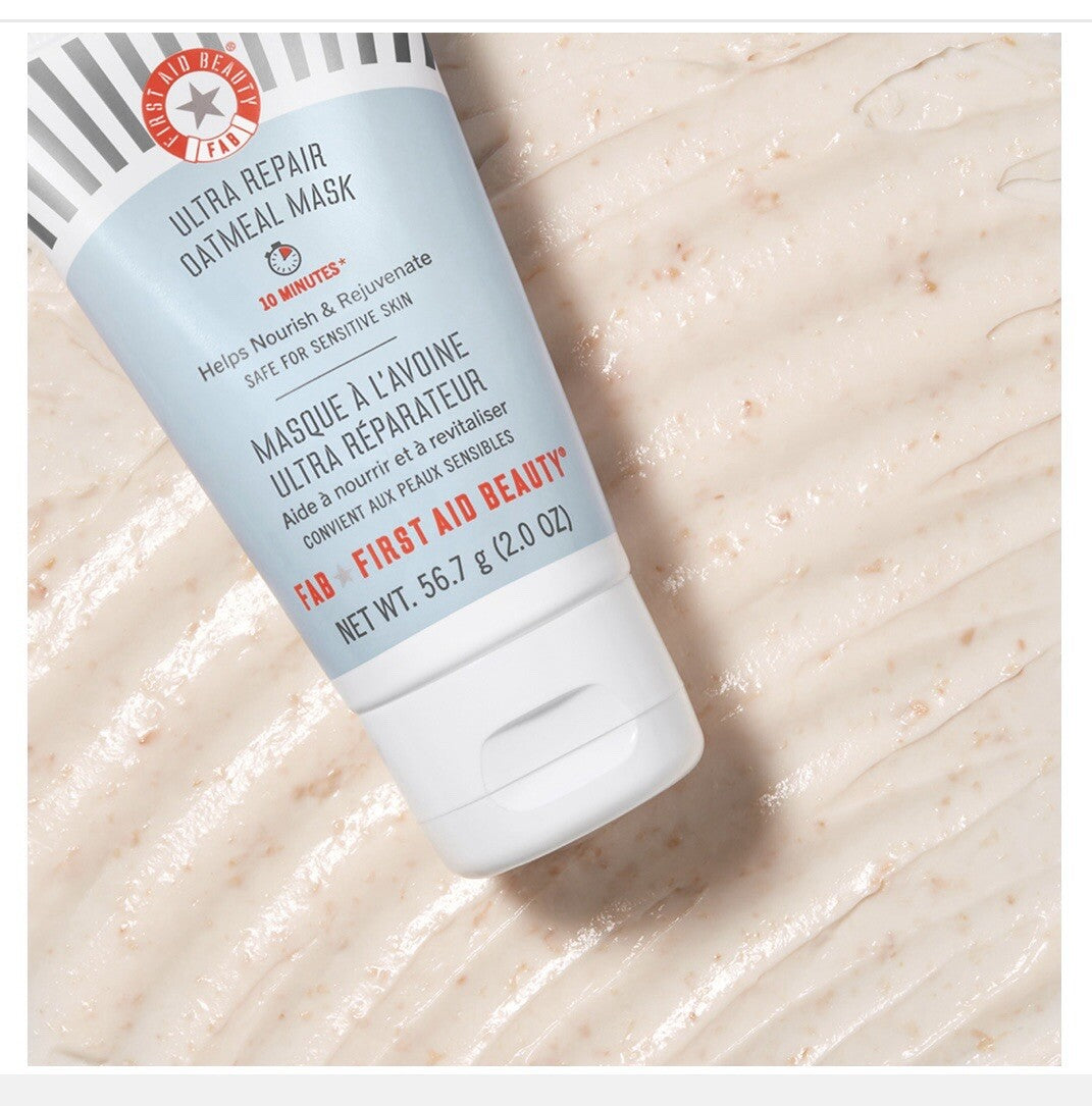 First Aid Beauty Ultra Repair Instant Oatmeal Mask, 56.7 g (2.0 oz)