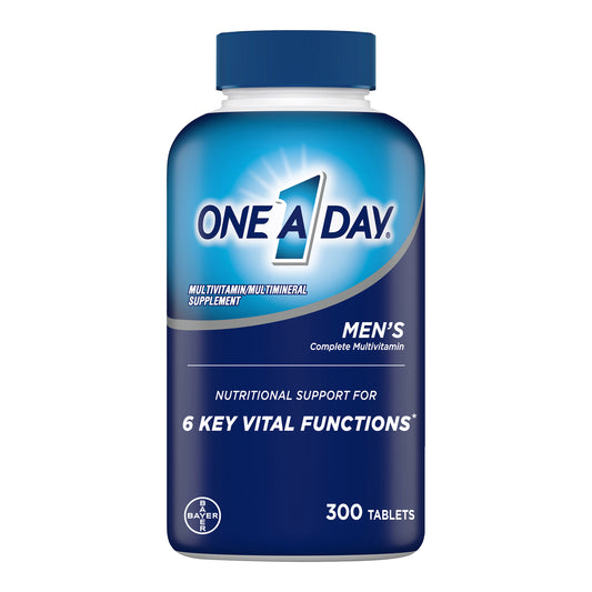 One A Day Mens Multivitamin, 300 Tablets, Exp 6/26