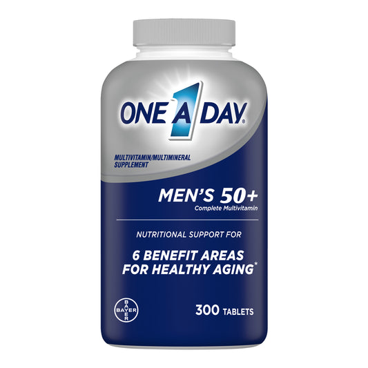 One A Day Men 50+ Multivitamin 300 Tablets