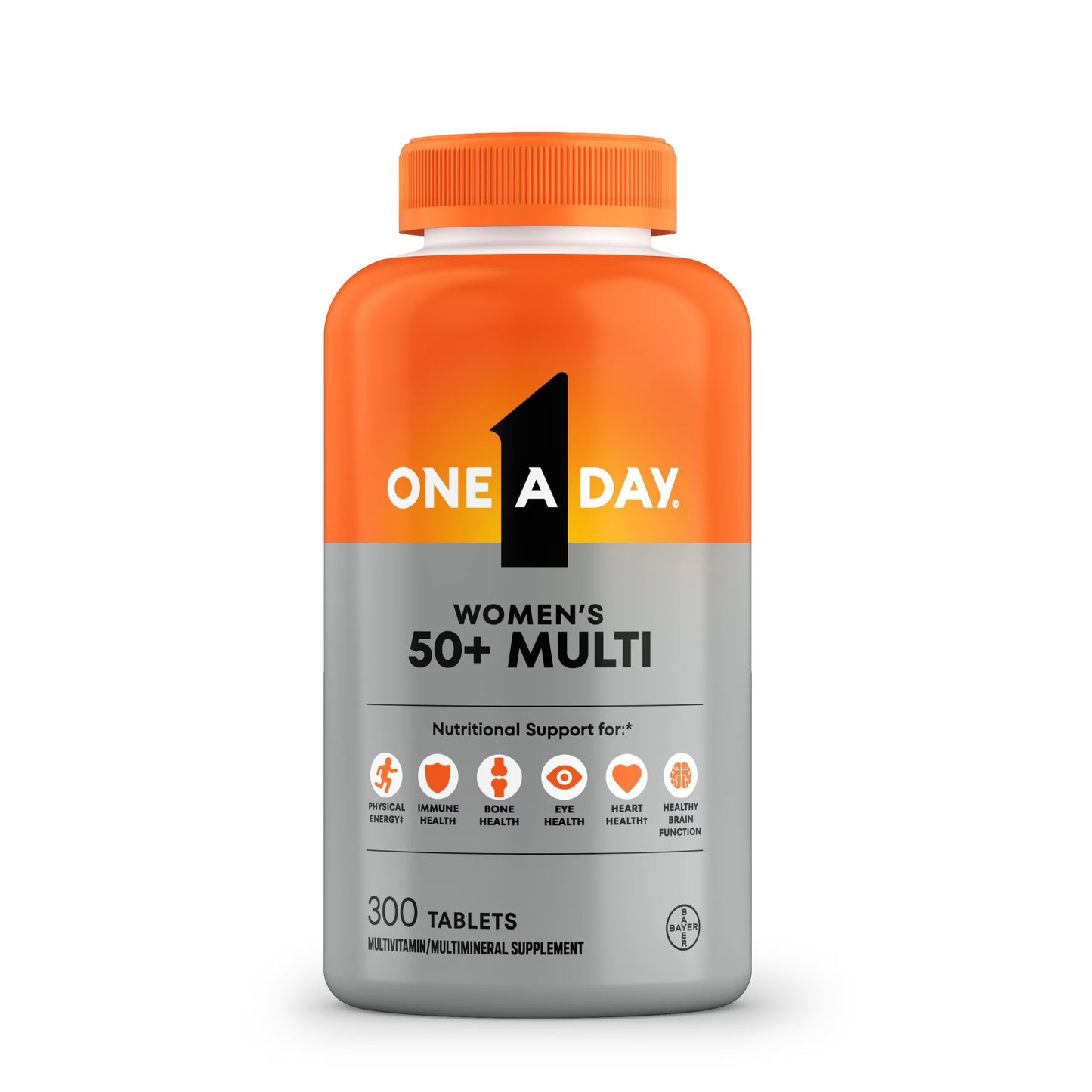 One A Day Women's 50+ Multivitamin, 300 Tablets