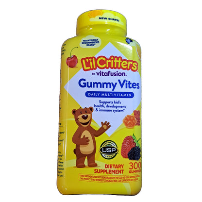 Lil Critters Gummy Vites, Daily Multivitamin, 300 Gummies