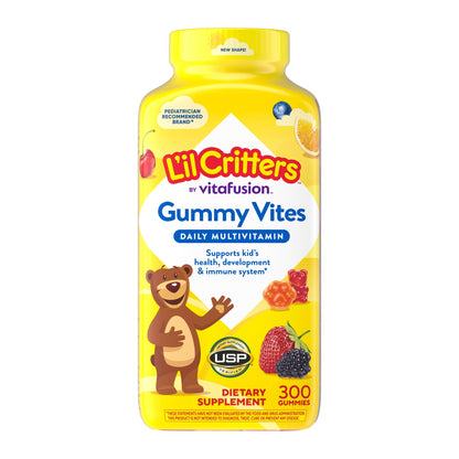 Lil Critters Gummy Vites, Daily Multivitamin, 300 Gummies