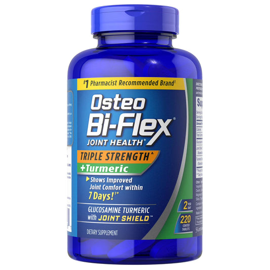 Osteo Bi-Flex Triple Strength + Turmeric, 220 Tablets