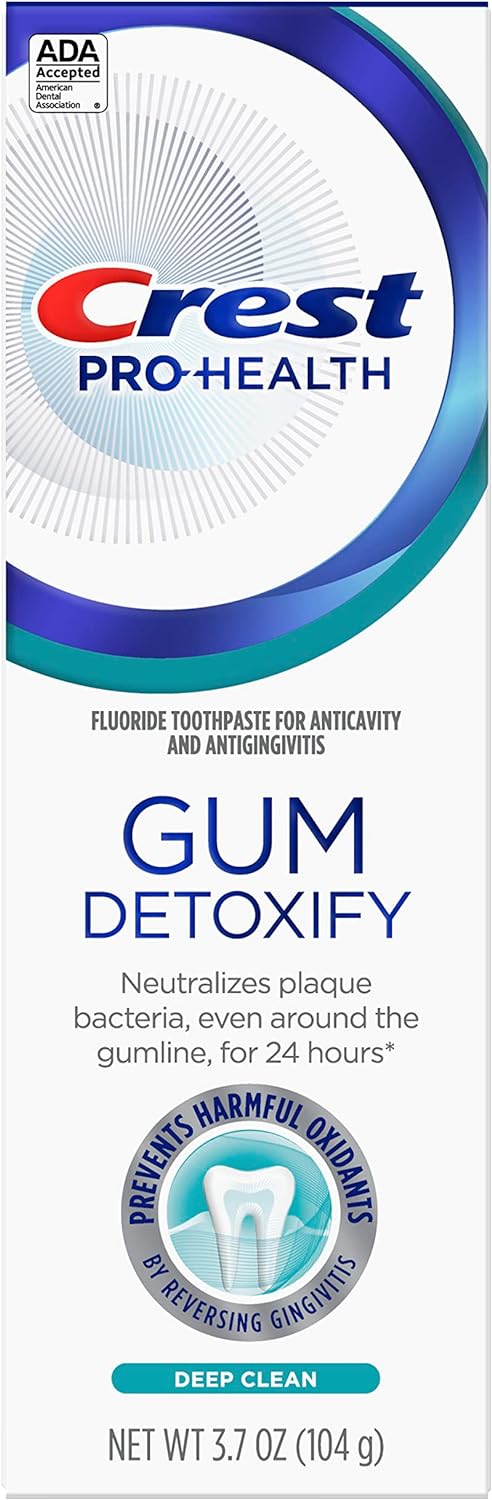 Crest Pro-Health Gum Detoxify Deep Clean Toothpaste 3.7 oz (104 g)