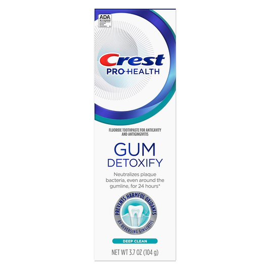 Crest Pro-Health Gum Detoxify Deep Clean Toothpaste 3.7 Oz (104 G)