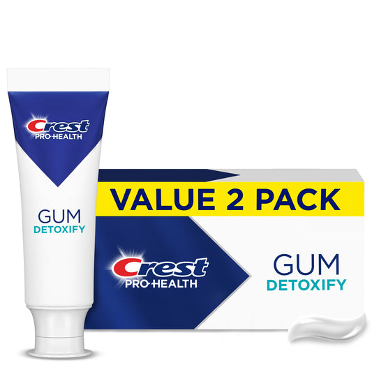 Crest Pro-Health Gum Detoxify Toothpaste 4.8 oz (136 g), 2 Pack