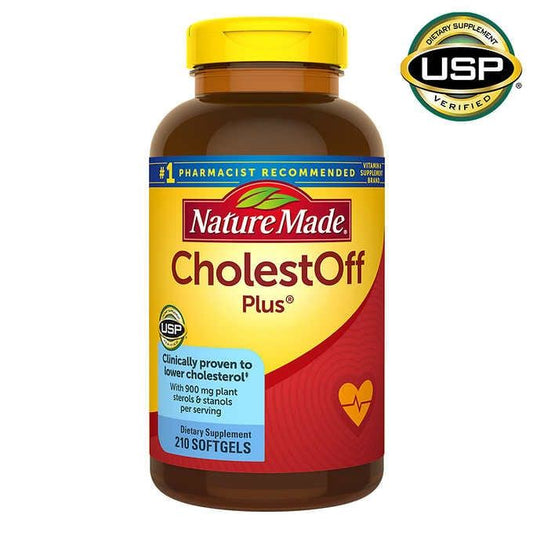 Nature Made Cholestoff Plus Dietary Supplement, 210 Softgels
