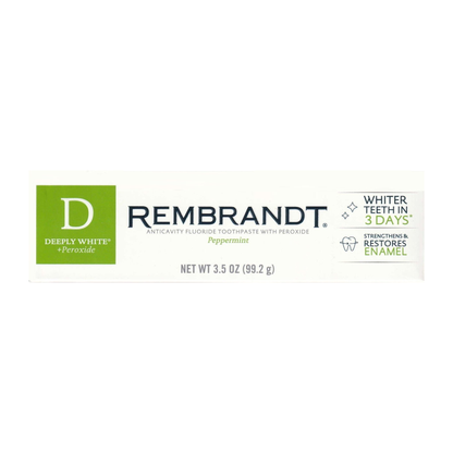 Rembrandt Deeply White + Peroxide Peppermint Toothpaste 3.5 oz (99.2 g)