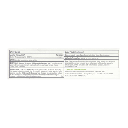 Rembrandt Deeply White + Peroxide Peppermint Toothpaste 3.5 oz (99.2 g)