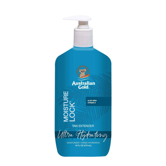 Australian Gold Moisture Lock Tan Extender Moisturizer 16 Fl Oz (473 mL)
