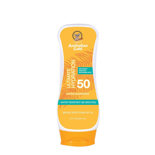 Australian Gold Ultimate Hydration SPF 50 Lotion Sunscreen, 8 FL OZ (237 mL)