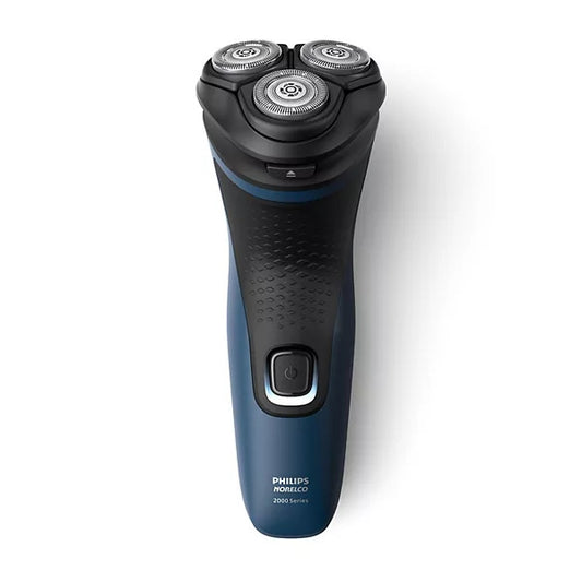 Philips Norelco electric shaver on a white background