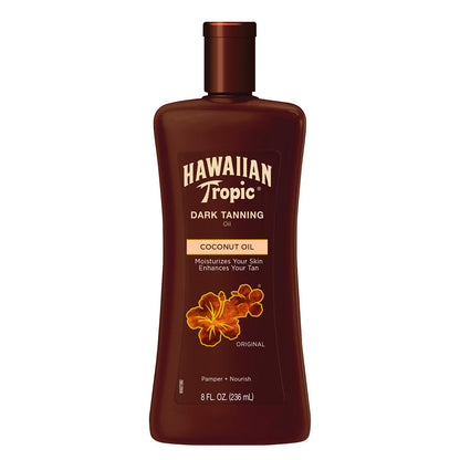Hawaiian Tropic Dark Tanning Oil, Coconut Oil, Original, 8 fl oz (236 ml)
