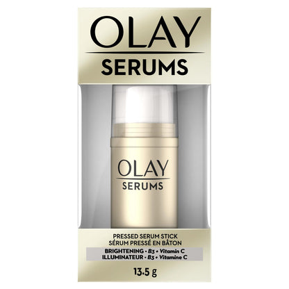 Olay Serums Pressed Serum Stick, Brightening B3 + Vitamin C, 13.5 g