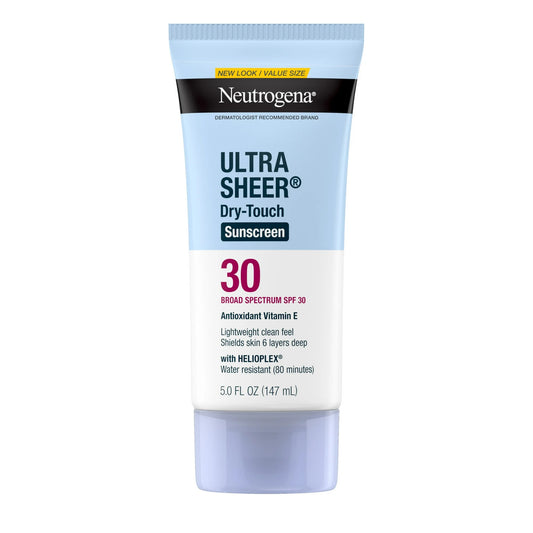 Neutrogena Ultra Sheer SPF 30 Sunscreen, 5 fl oz (147 ml)