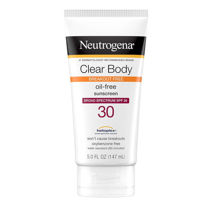 Neutrogena Clear Body SPF 30 Sunscreen 5 fl oz (147 ml)