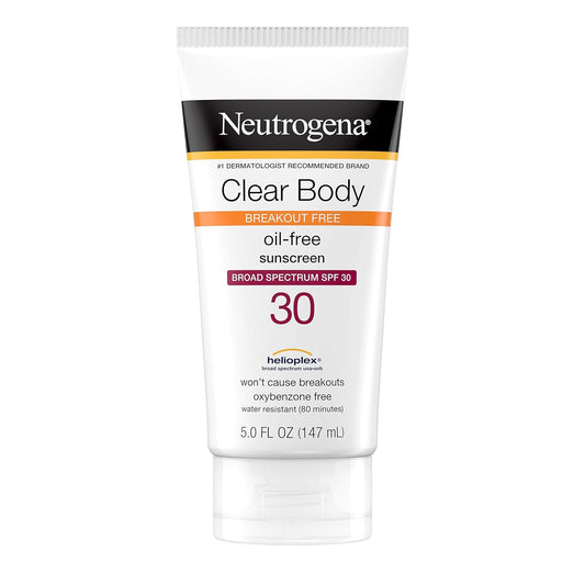 Neutrogena Clear Body SPF 30 Sunscreen 5 fl oz (147 ml)