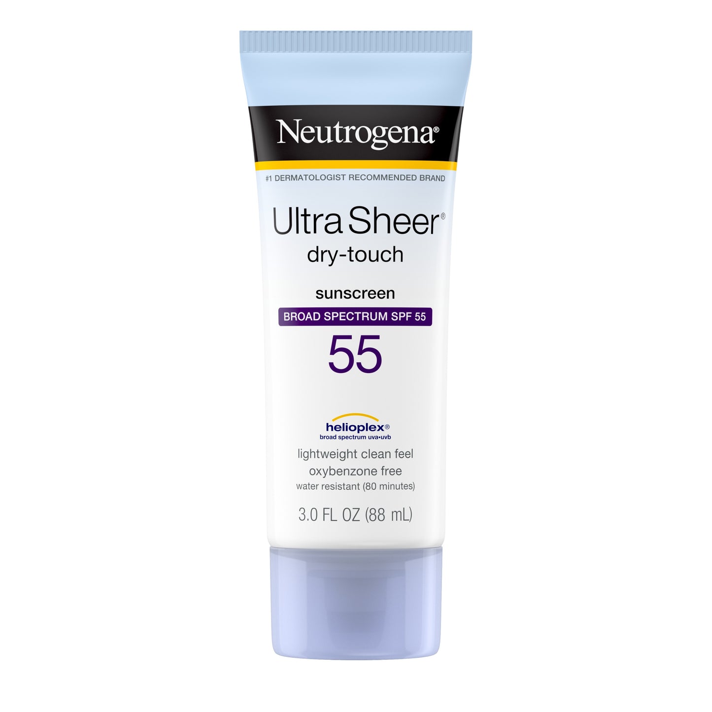 Neutrogena Ultra Sheer SPF 55 Sunscreen, 3 fl oz (88 ml)