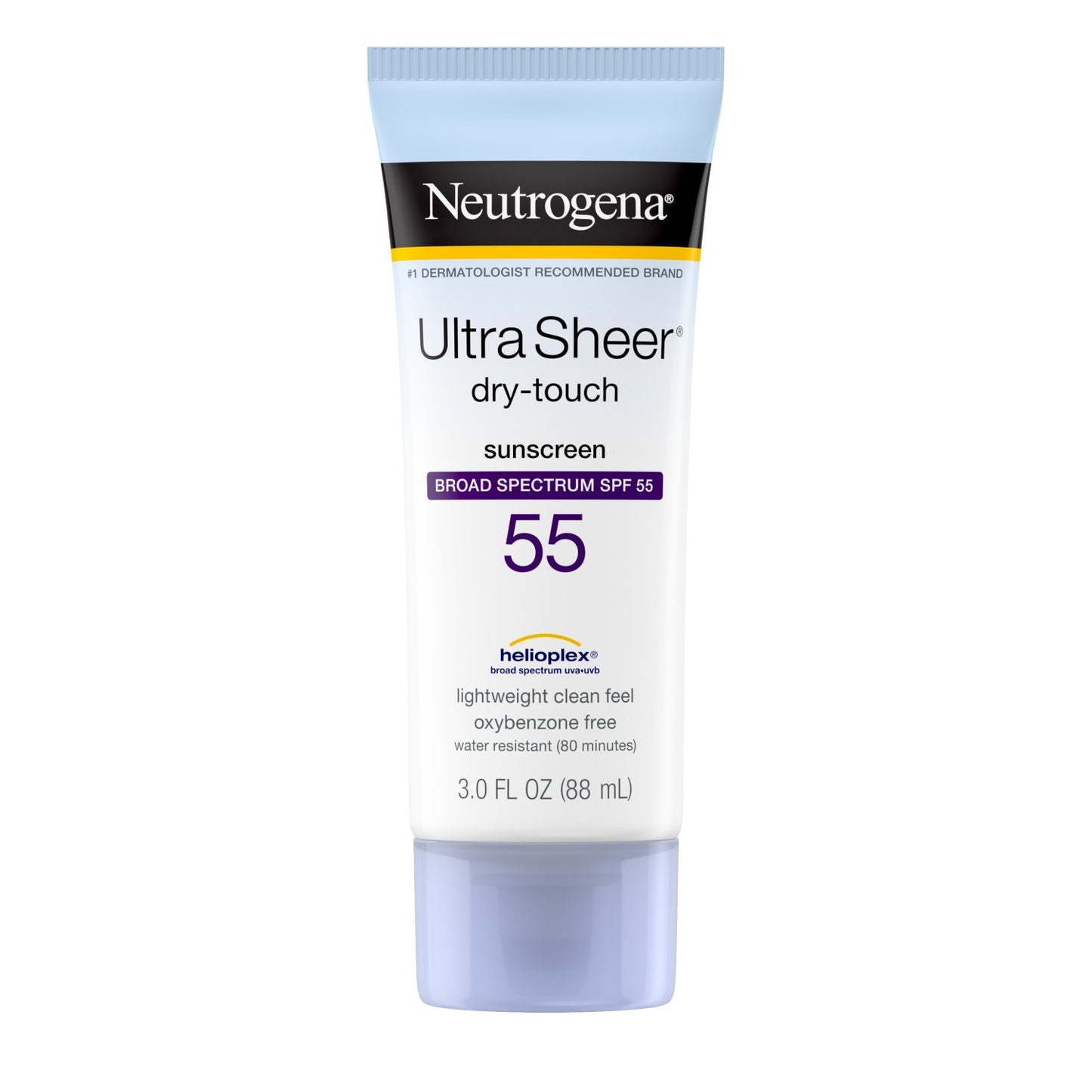Neutrogena Ultra Sheer SPF 55 Sunscreen, 3 fl oz (88 ml)