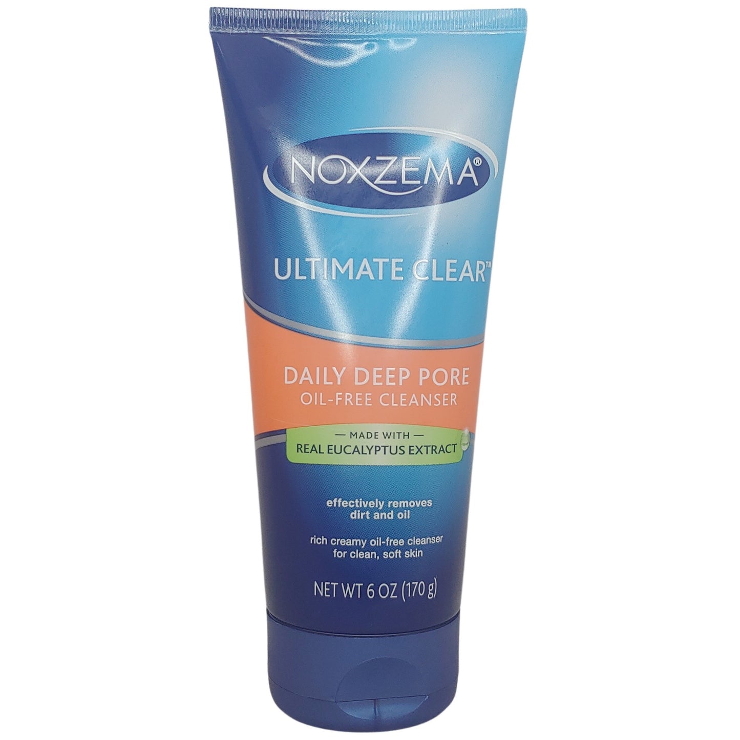 Noxzema Ultimate Clear Daily Deep Pore Oil-Free Cleanser, 6 Oz (170 g)