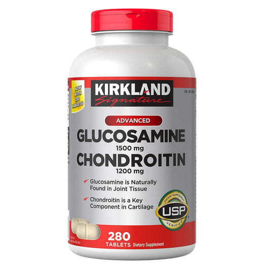 Kirkland Signature Advanced Joint Health, Glucosamine + Chondroitin, 280 Tablets