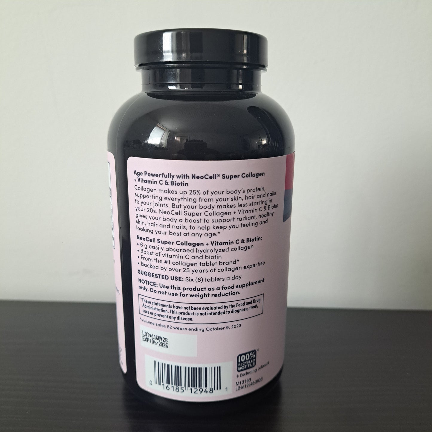 CLEARANCE: NeoCell Super Collagen + Vitamin C & Biotin, 360 Tablets, EXP 04/2026