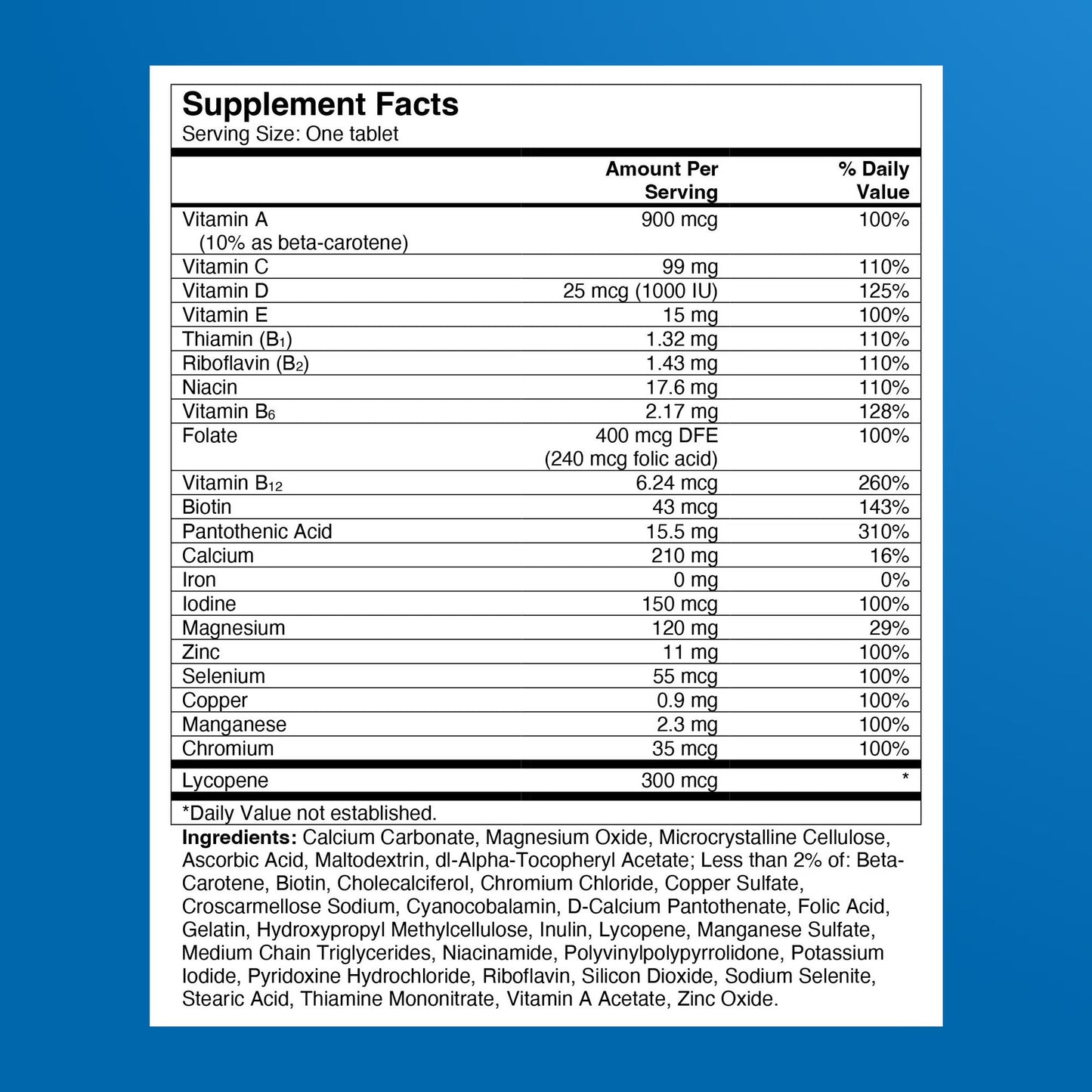 One A Day Men's Multivitamin, 300 Tablets