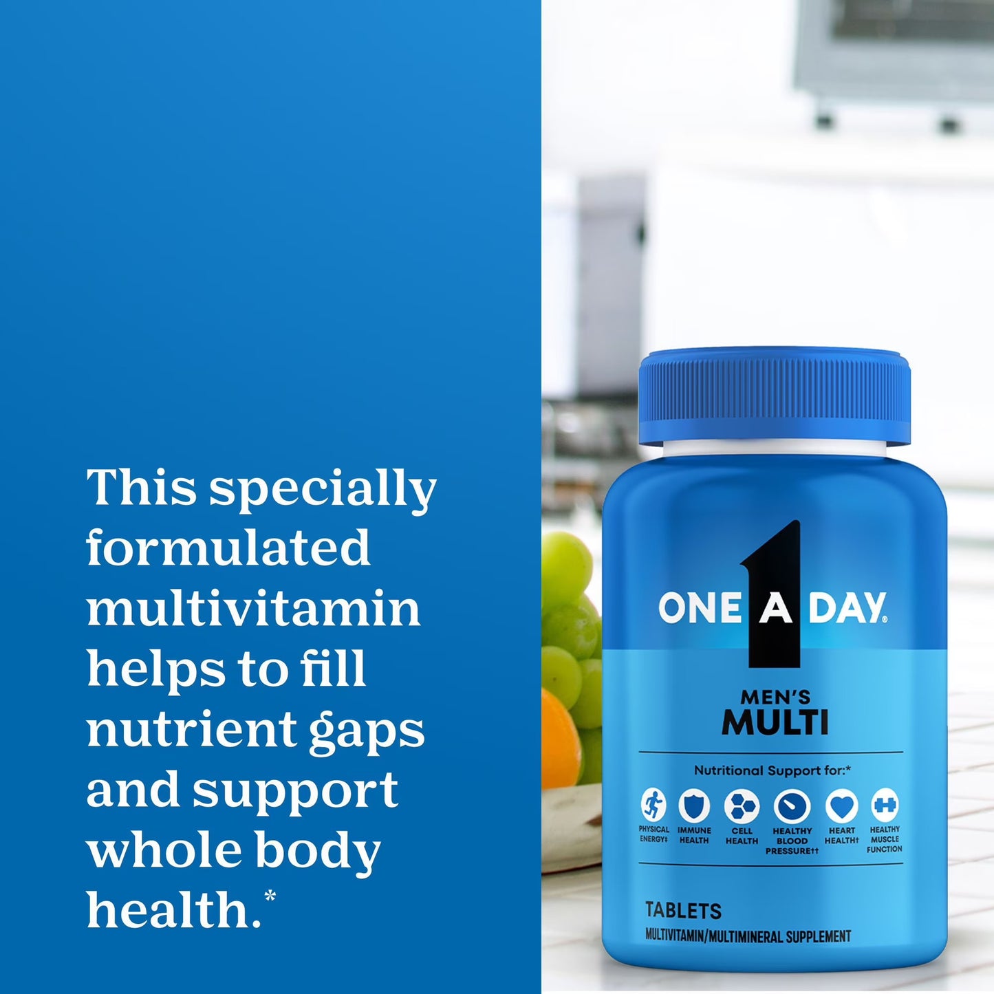 One A Day Men's Multivitamin, 300 Tablets