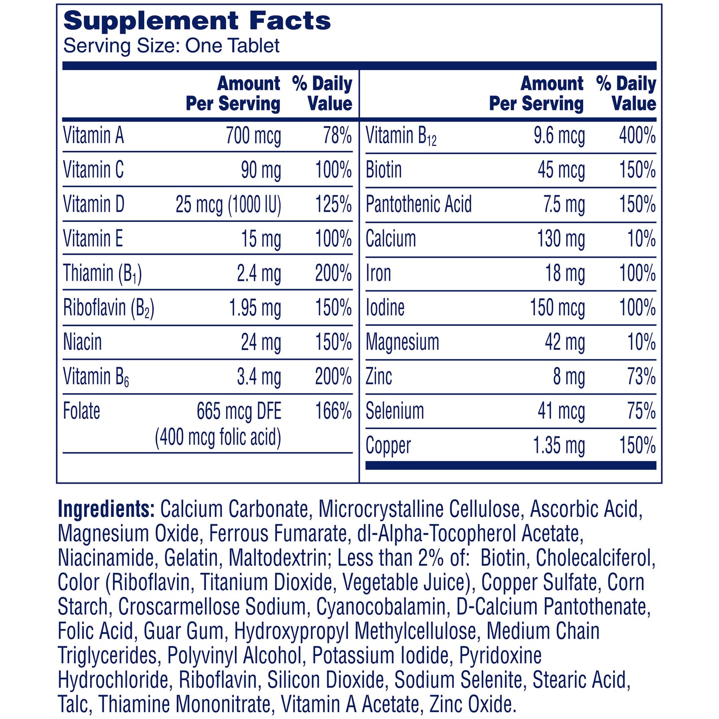 One A Day Women's Multivitamin 300 Tablets