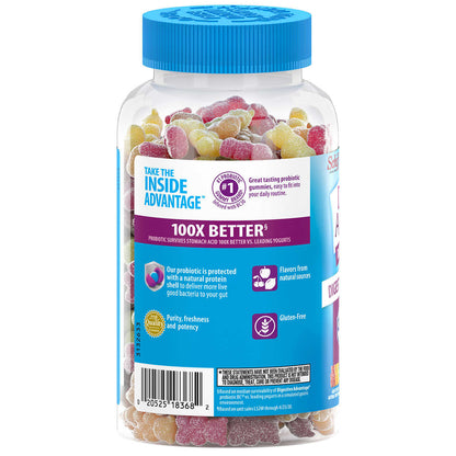 Schiff Digestive Advantage Probiotic Gummies, 120 Count