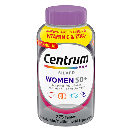 Centrum Silver Women 50+ Multivitamin 275 Tablets