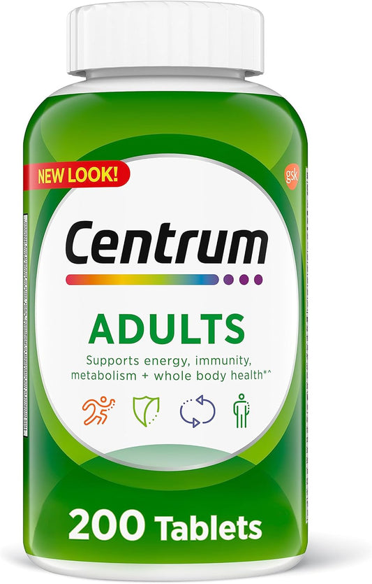 Centrum Adults Multivitamin/Multimineral, 200 Tablets