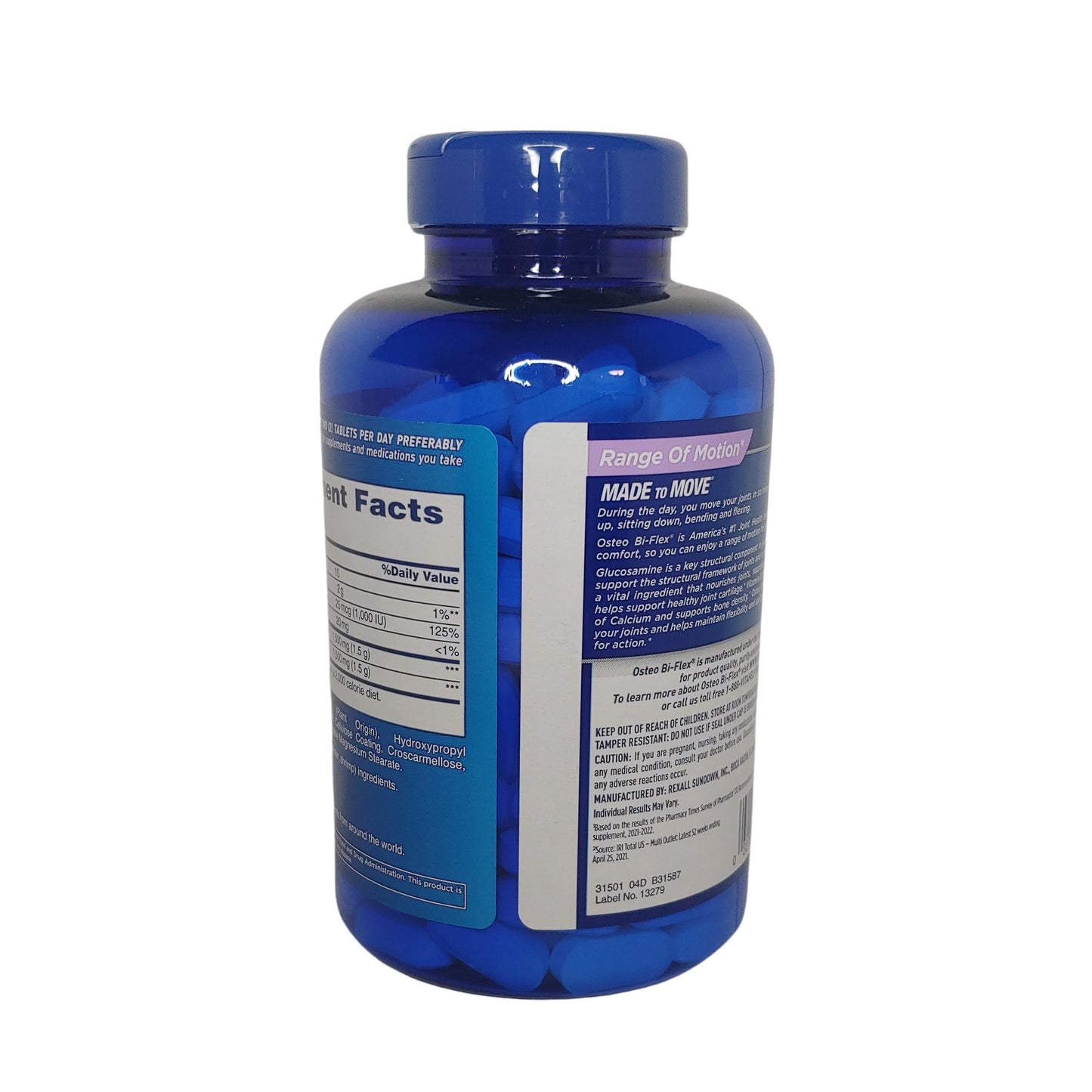 Osteo Bi-Flex vitamin d3 gluten free