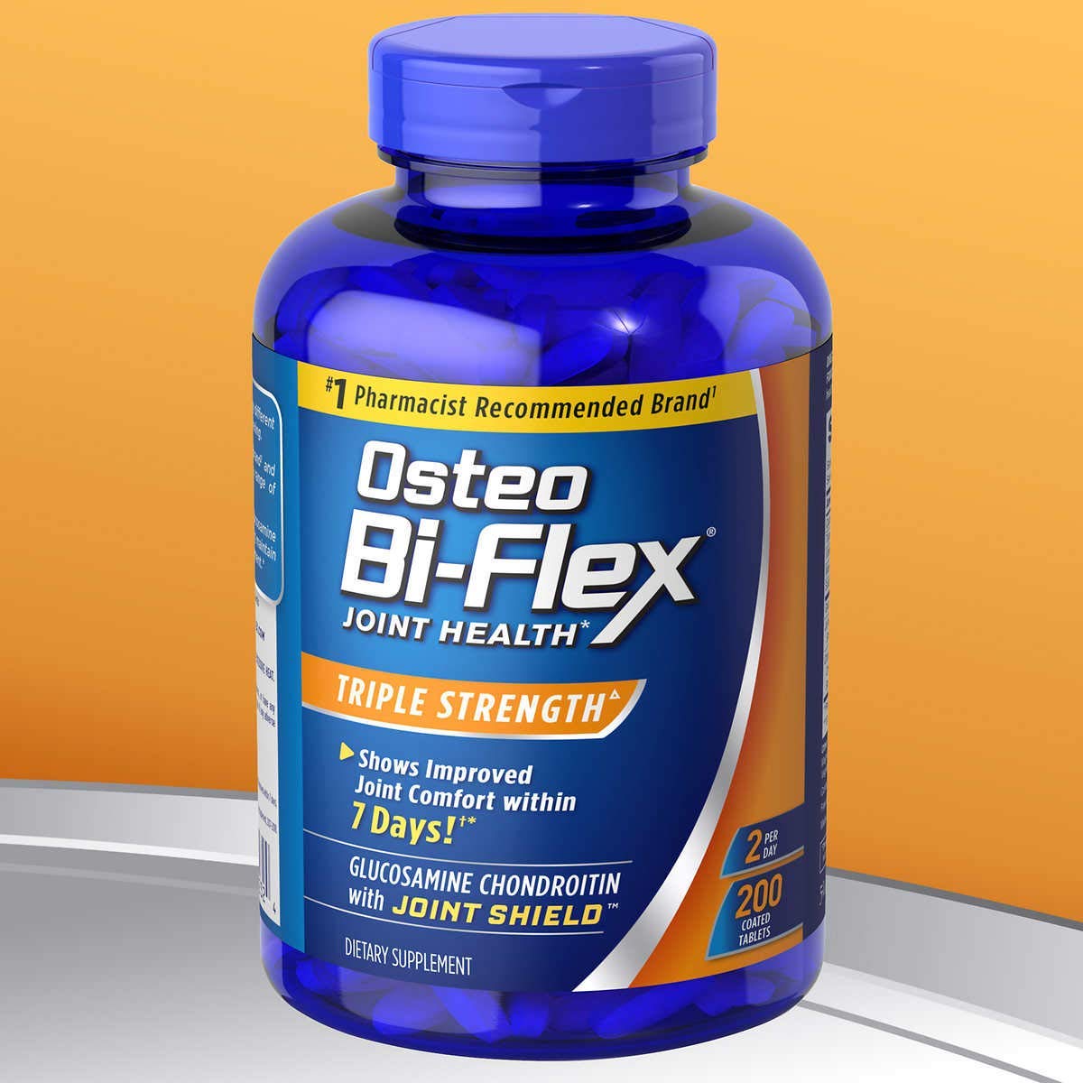 Osteo Bi-Flex Triple Strength Joint Health Supplement with Vitamin C, 200 Tablets