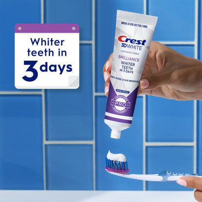Crest 3D White Brilliance Pro Enamel Protect Toothpaste 3 oz (85 g)