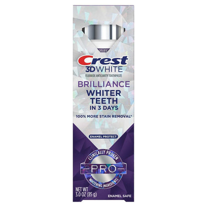 Crest 3D White Brilliance Pro Enamel Protect Toothpaste 3 oz (85 g)