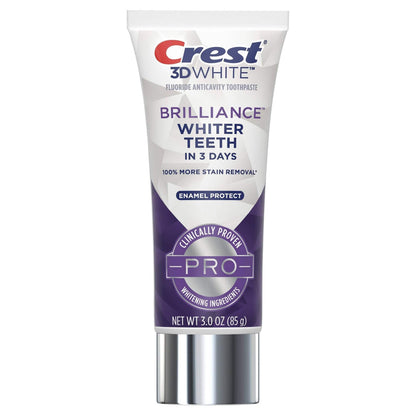 Crest 3D White Brilliance Pro Enamel Protect Toothpaste 3 oz (85 g)