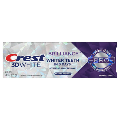 Crest 3D White Brilliance Pro Enamel Protect Toothpaste 3 oz (85 g)