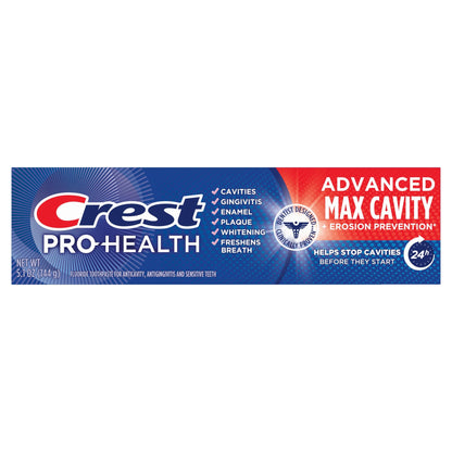 Crest Pro-Health Advanced Max Cavity Protection Toothpaste 5.1 OZ (144 g)