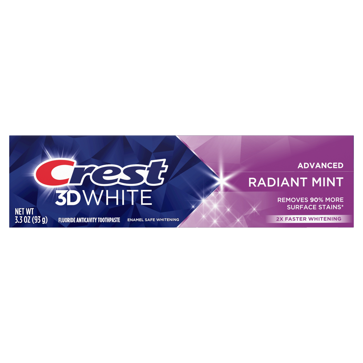 Crest 3D White Radiant Mint Toothpaste 3.3 oz (93 g)
