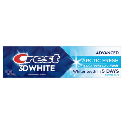 Crest 3D White Artic Fresh toothpaste, 3.3 OZ (93 g)