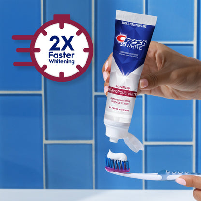 Crest 3D White Glamorous White Toothpaste, 3.3 oz (93 g)