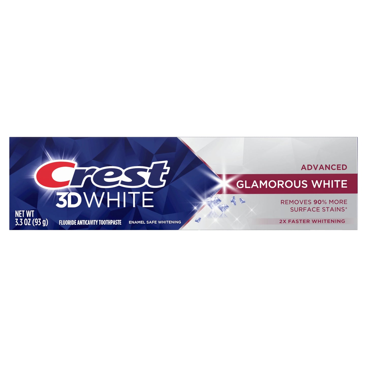Crest 3D White Glamorous White Toothpaste, 3.3 oz (93 g)