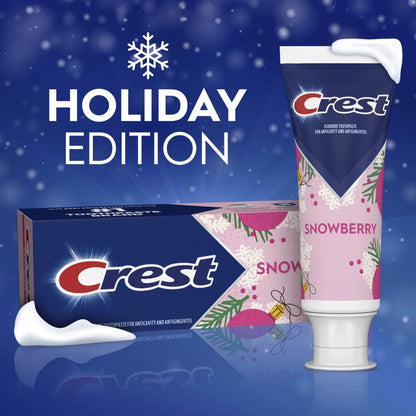 Crest Holiday Edition Snowberry Toothpaste, 4.1 oz (116 g)