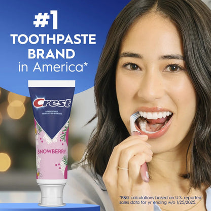 Crest Holiday Edition Snowberry Toothpaste, 4.1 oz (116 g)