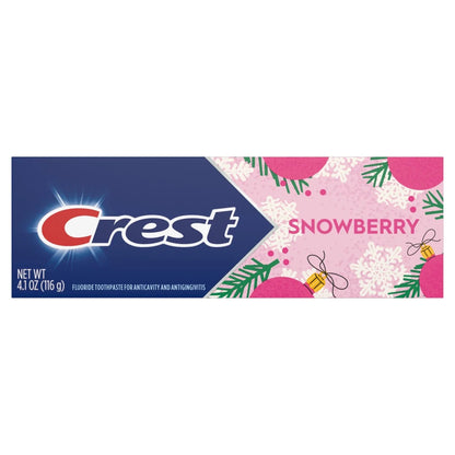Crest Holiday Edition Snowberry Toothpaste, 4.1 oz (116 g)